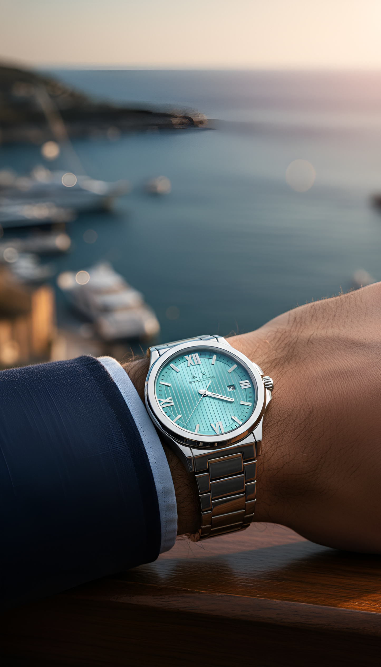 Armani Exchange Classic Aqua Dial