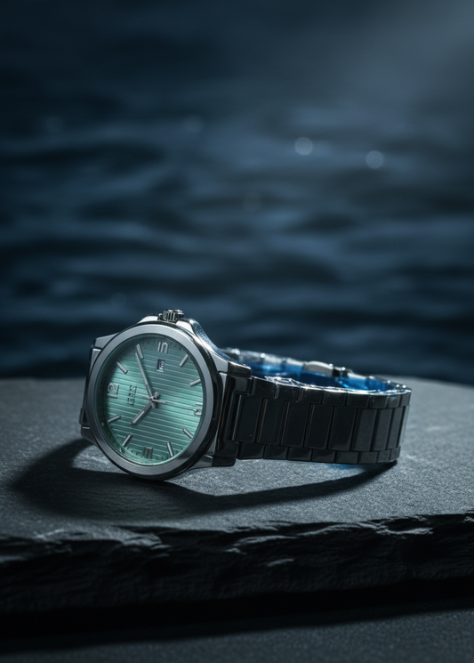 Audemars Piguet Royal Oak Silver Chain Mint Green Dial (Automatic)