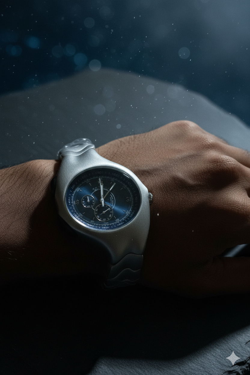 Denvosi Chronograph Stainless Steel Wristwatch