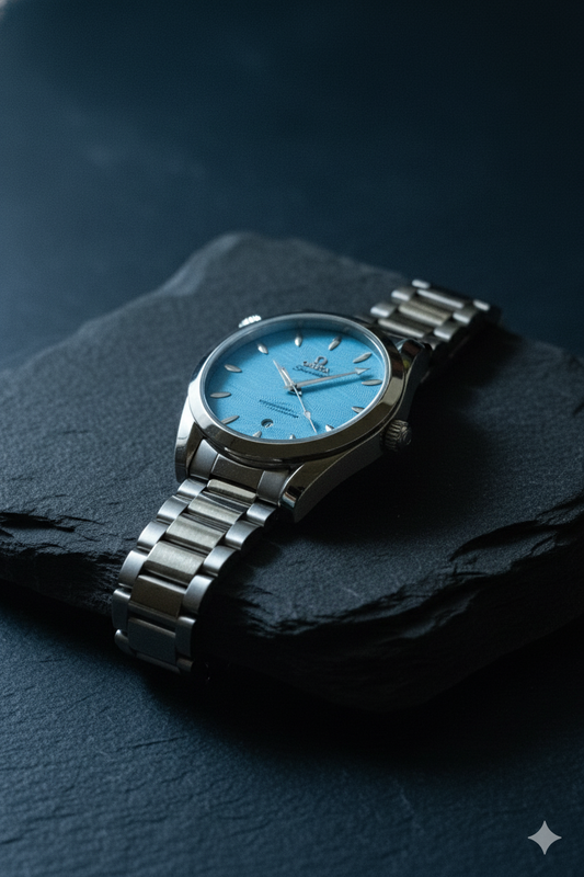 Omega Seamaster Aqua Blue Edition Watch